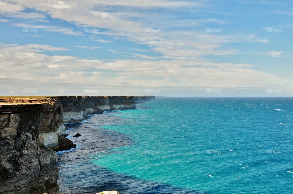 Beautiful cliff tops along the Nullarbor 