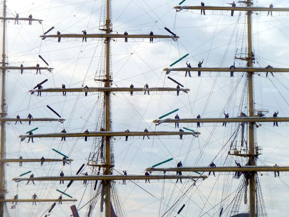 mexican sailor at armada of Rouen