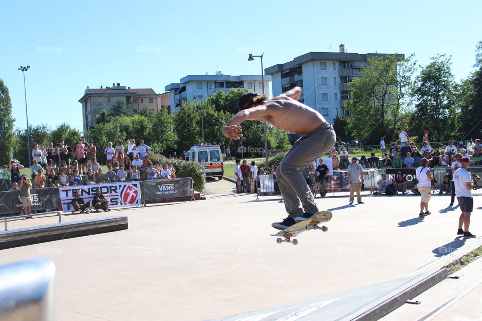 Contest of skate