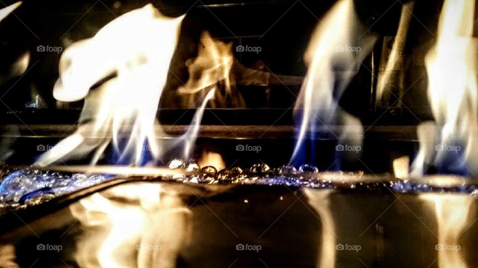 candle light table bar night