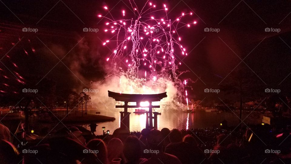 Fireworks in Epcot