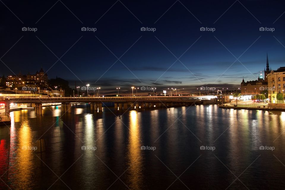 Slussen, Old town, Stockholm, Sweden 
