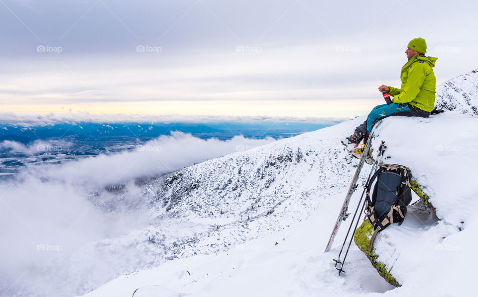 Skitouring and relax