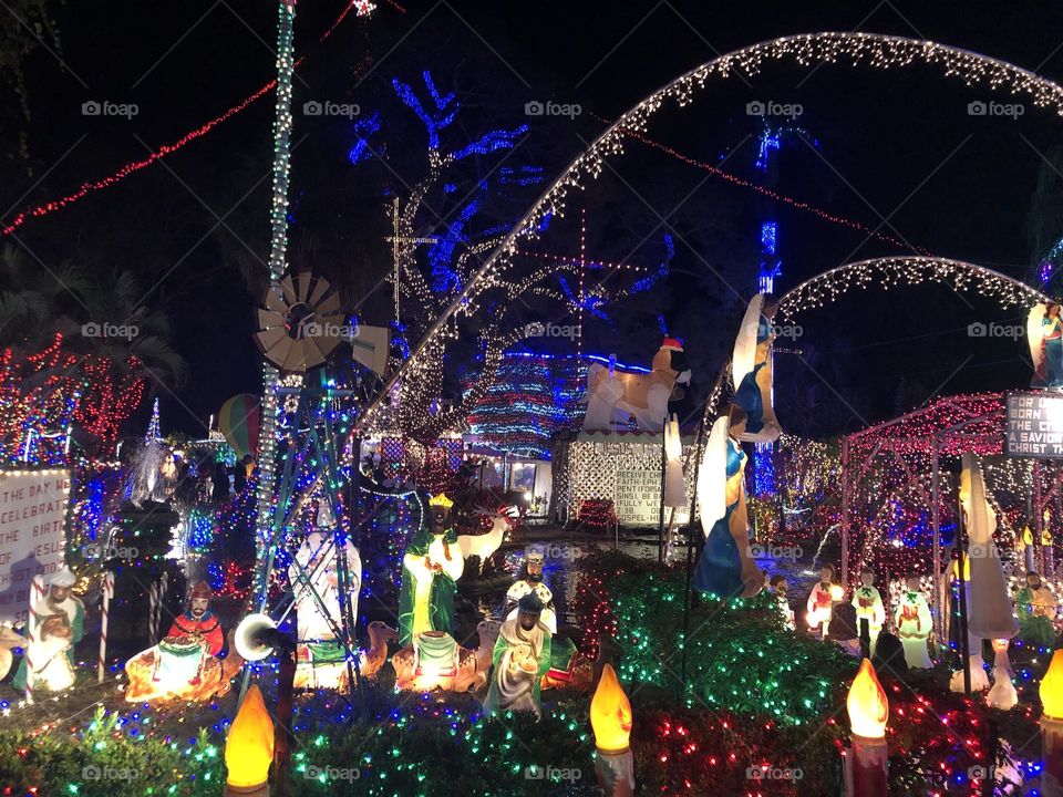 Oakdale Christmas Light Display