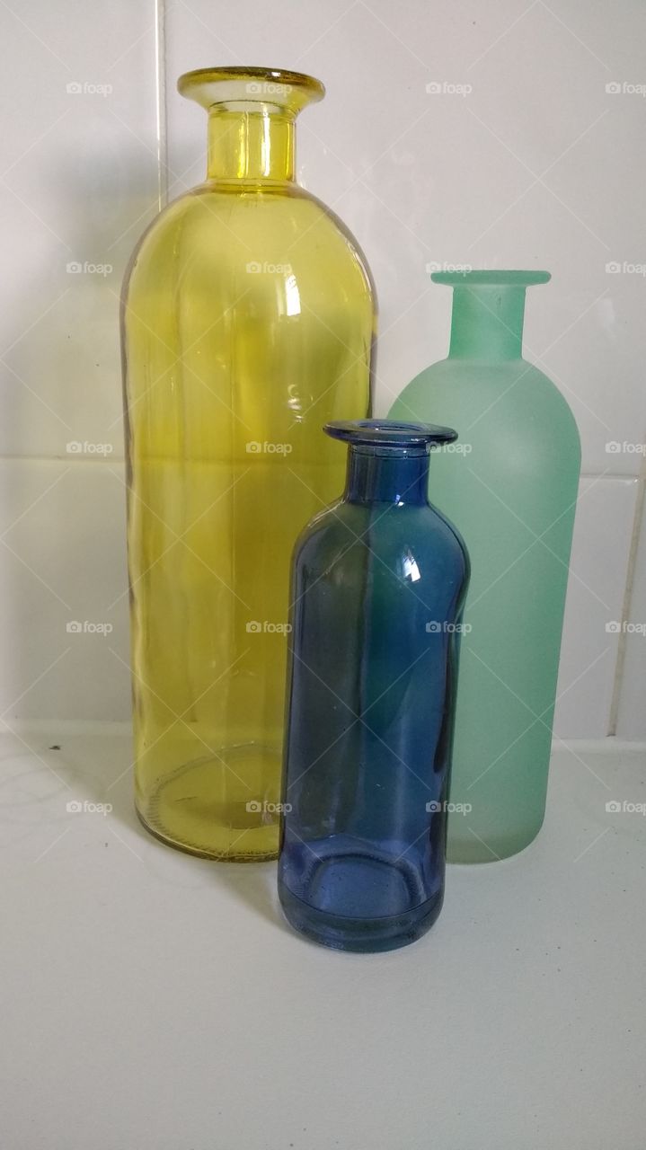 Trio of bottles
