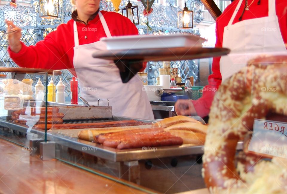 Comida de rua em Nuremberg