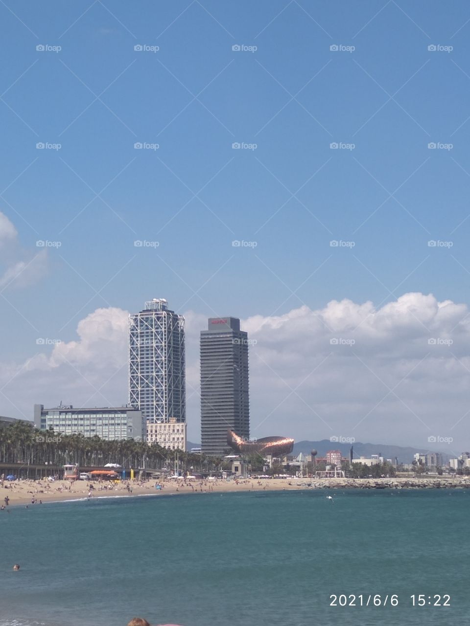 paseo y belleza de la Barceloneta