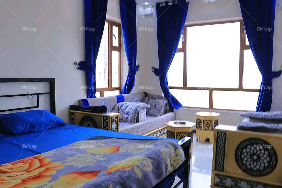 A very beautiful picture, and there is no better picture than it. There is no better picture of green herbs and colorful, red and white roses than it. Glory be to God, the natural and picturesque view, and there is no more