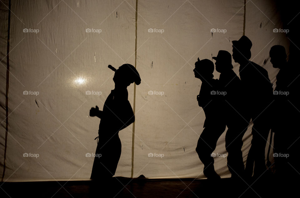 Theater silhouettes