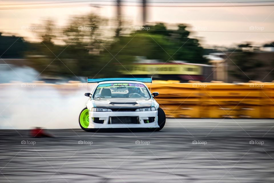Who says you can't drive sideways? 
