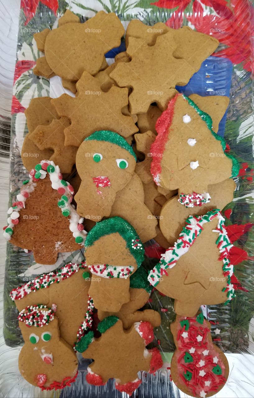 Christmas decorations cookies