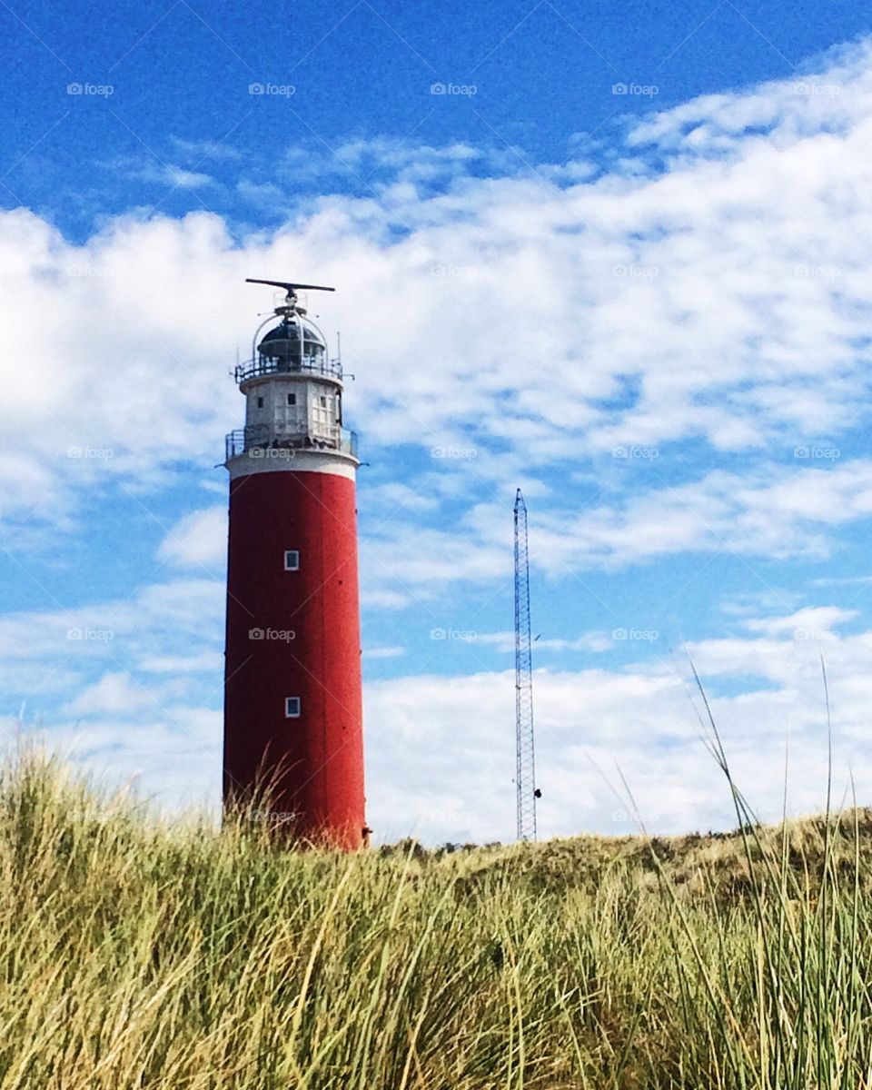 The lighthouse in Texel, Nrtherlands