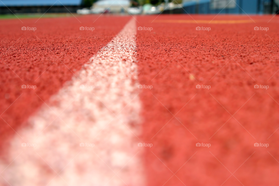 sport field outdoors red by hlehnerer