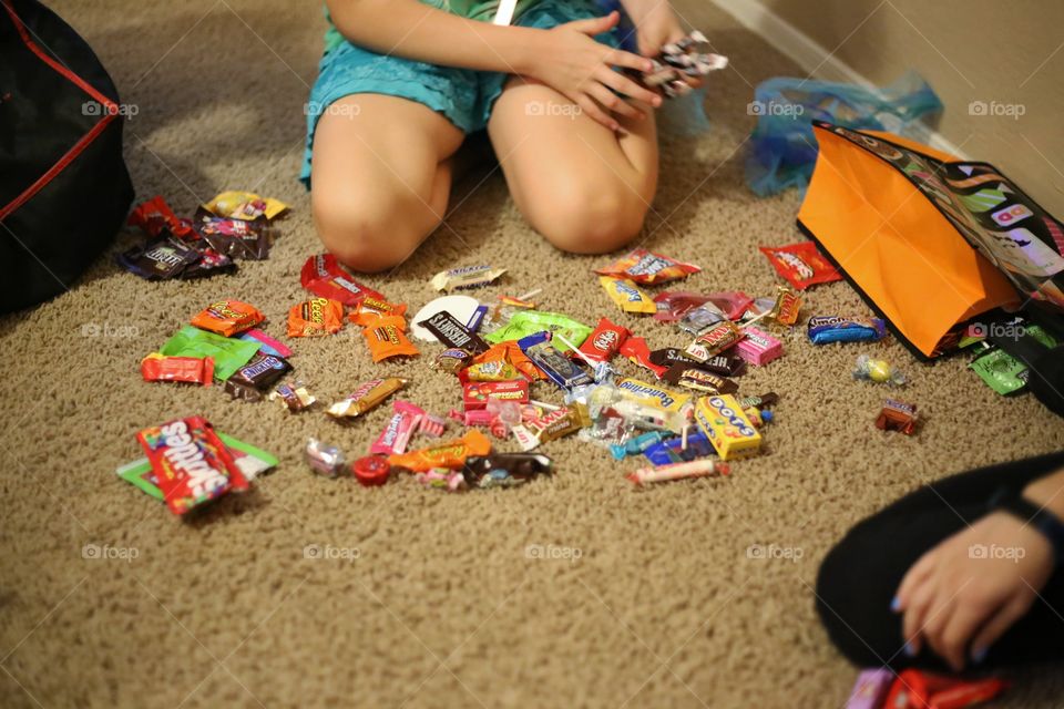 after trick or treating