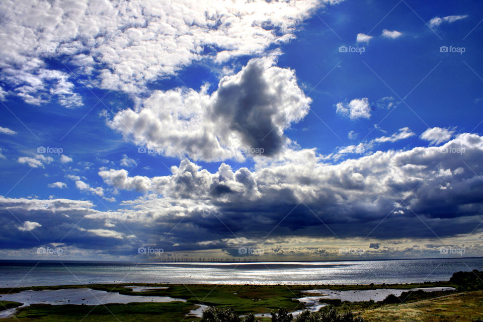 sky sweden blue shadow by evildex