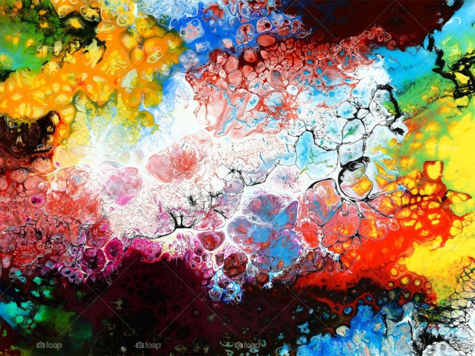 Multi-Colored  Wallpaper Artwork