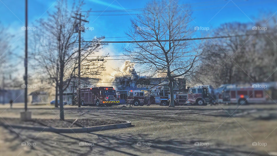 Local strip club burns down...