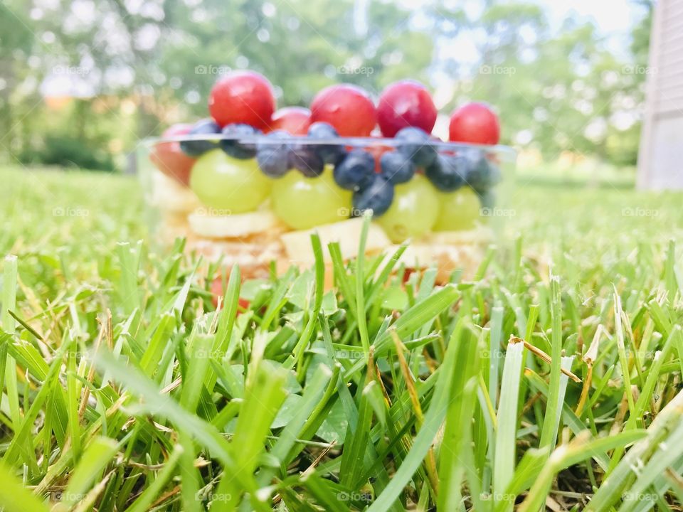 I am going to enjoy eating this delicious bowl of rainbow fruit after a few foap pics of course! 