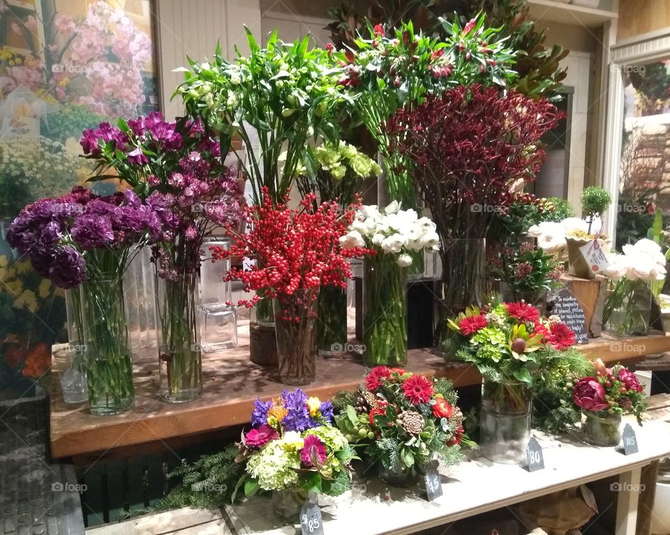 Inside Floral Shop