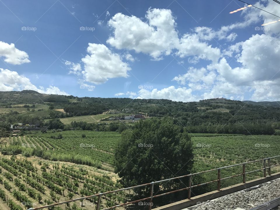 Italy by train