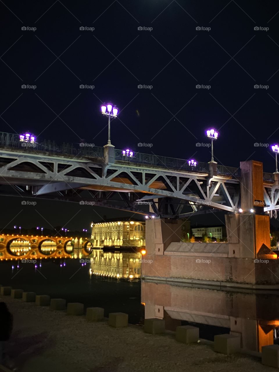 Saint Pierre bridge in Toulouse 