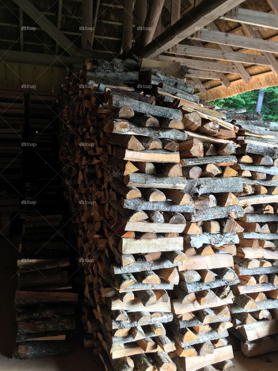 Industry, No Person, Log, Grinder, Wood