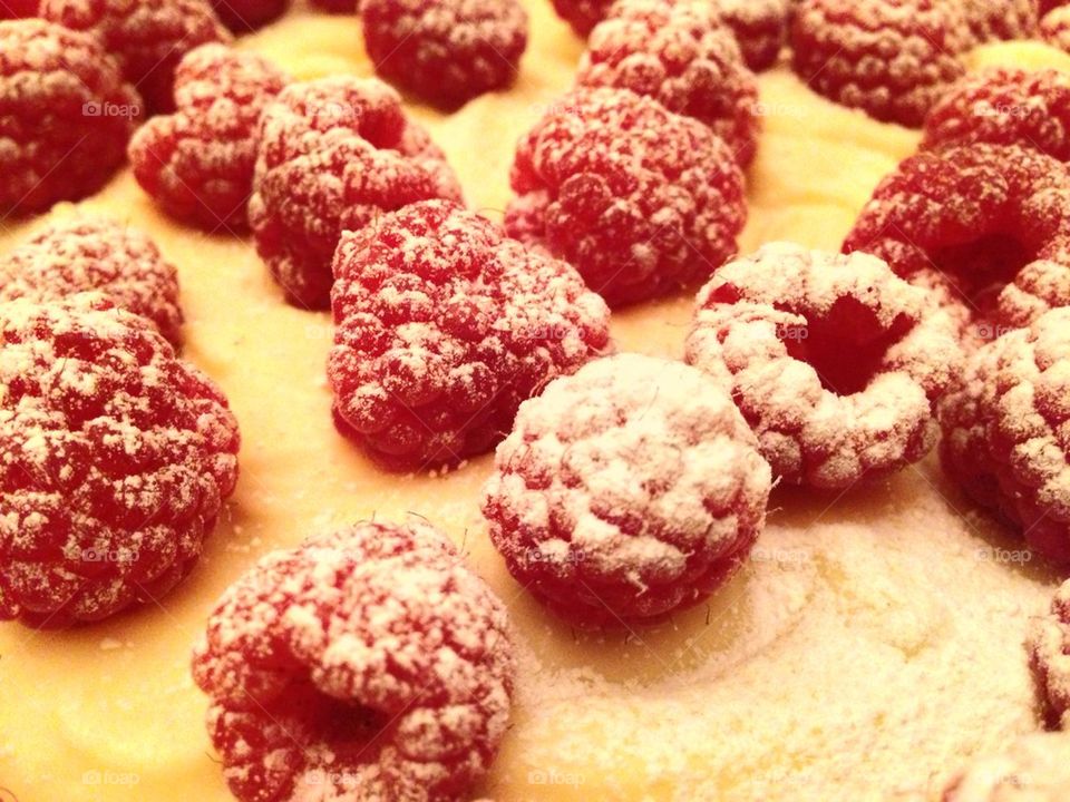 Raspberry cheesecake