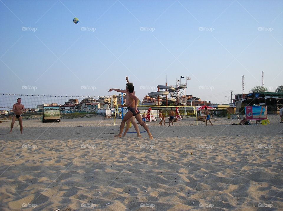 Beach volleyball 