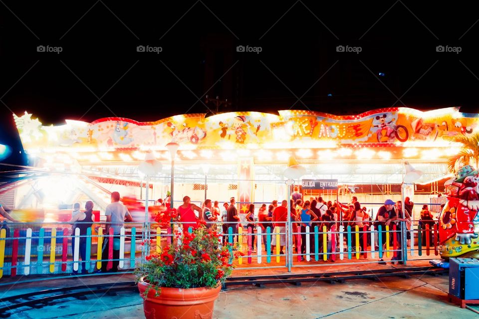 Carrousel at night 