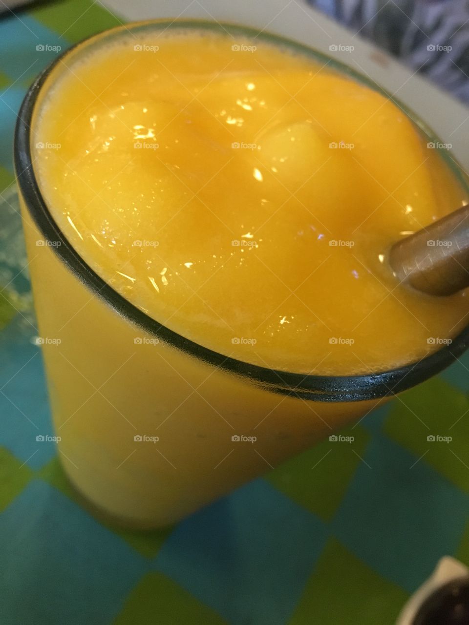 Peach Mango Smoothie 