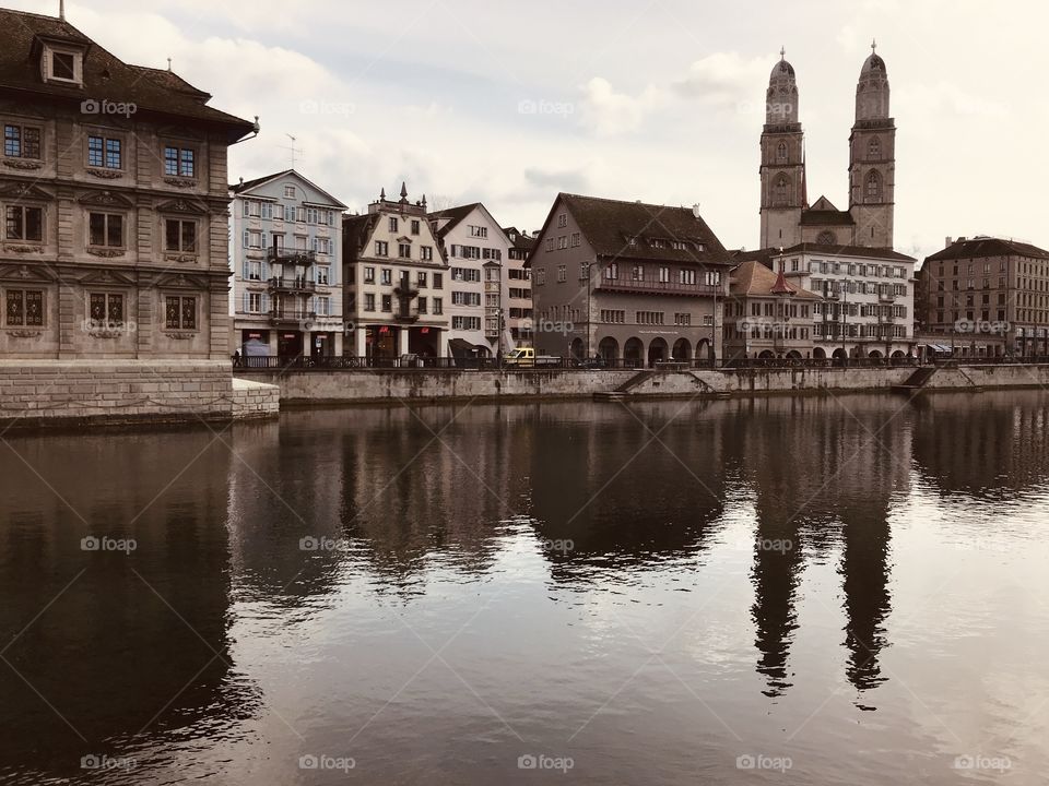 Twin Tower Reflections 2