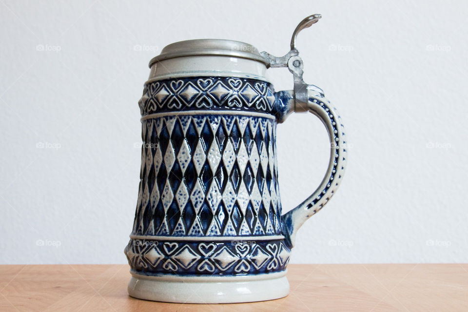 Bavarian beer stein