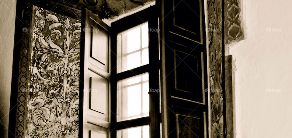 glass wood vintage window by patrickwilke
