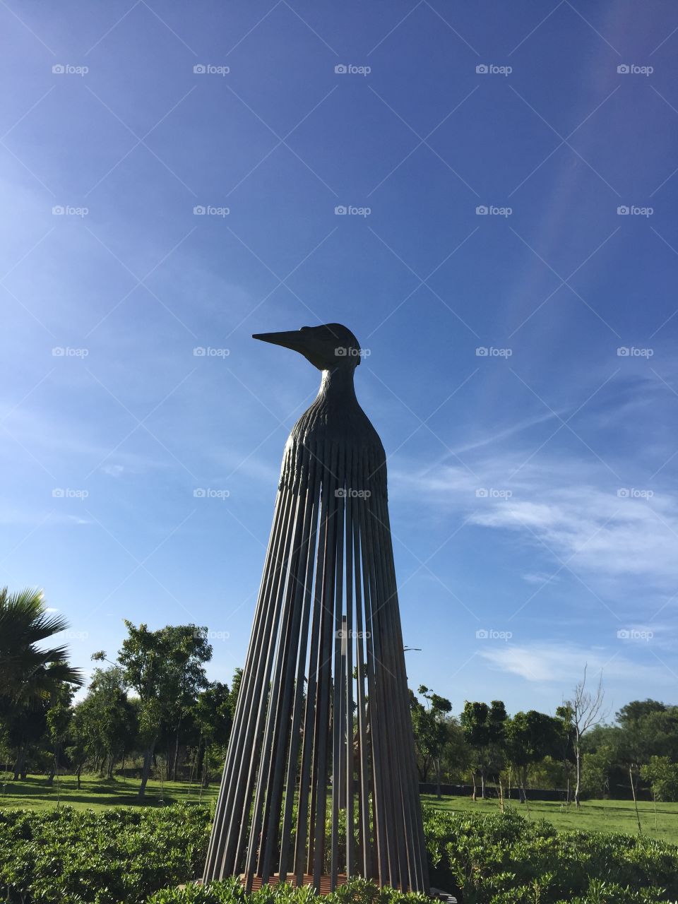 Statues sculptures bird