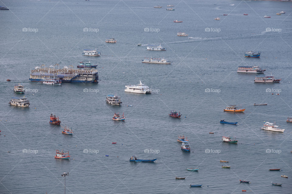 Sea port in Thailand 