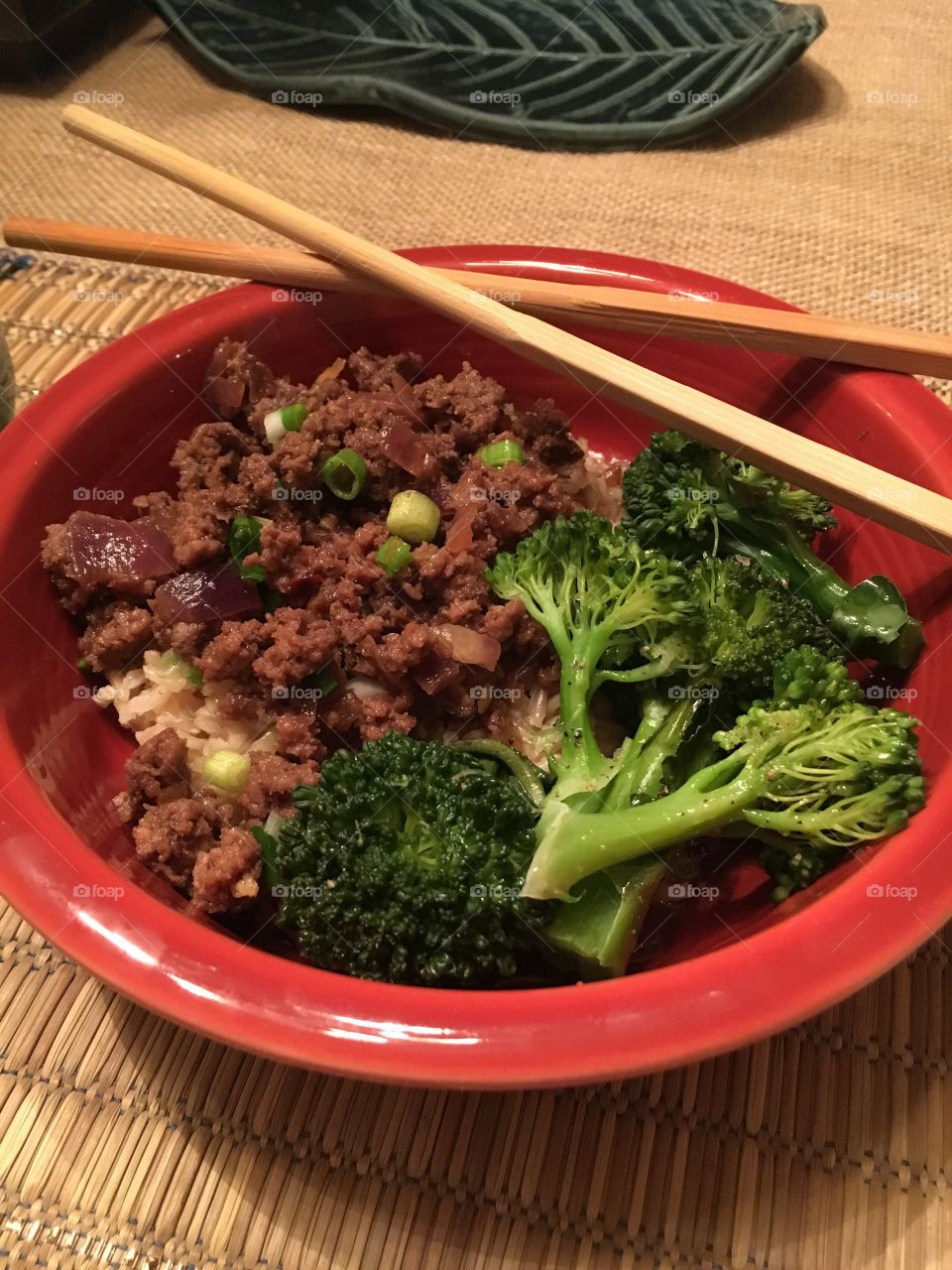 Korean beef bowl