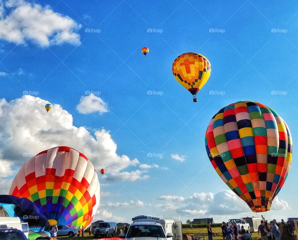 Balloon, Hot Air Balloon, Festival, Sky, Airship