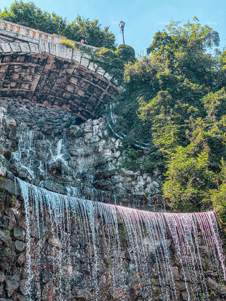 My first serious waterfall. For every thing comes the first time, right? 