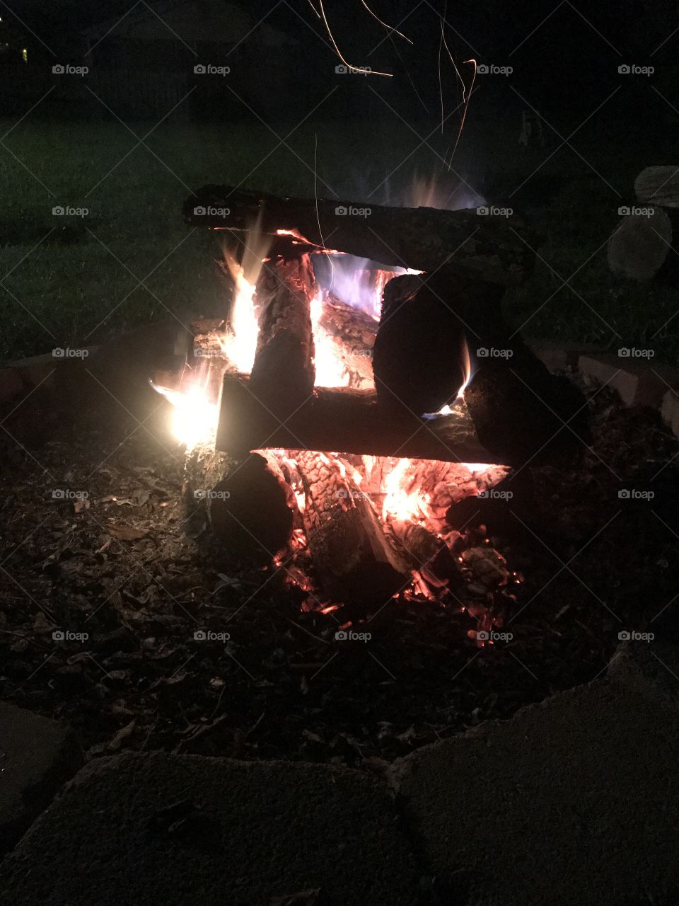Flame, Smoke, Bonfire, Campfire, No Person