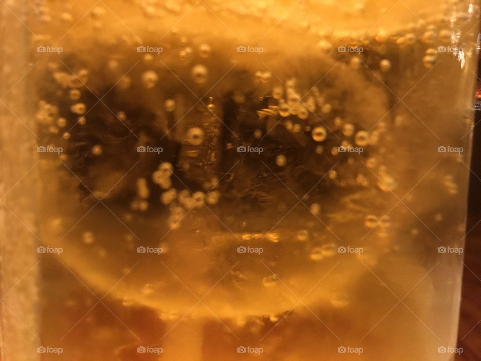 Ring of ice in bud light