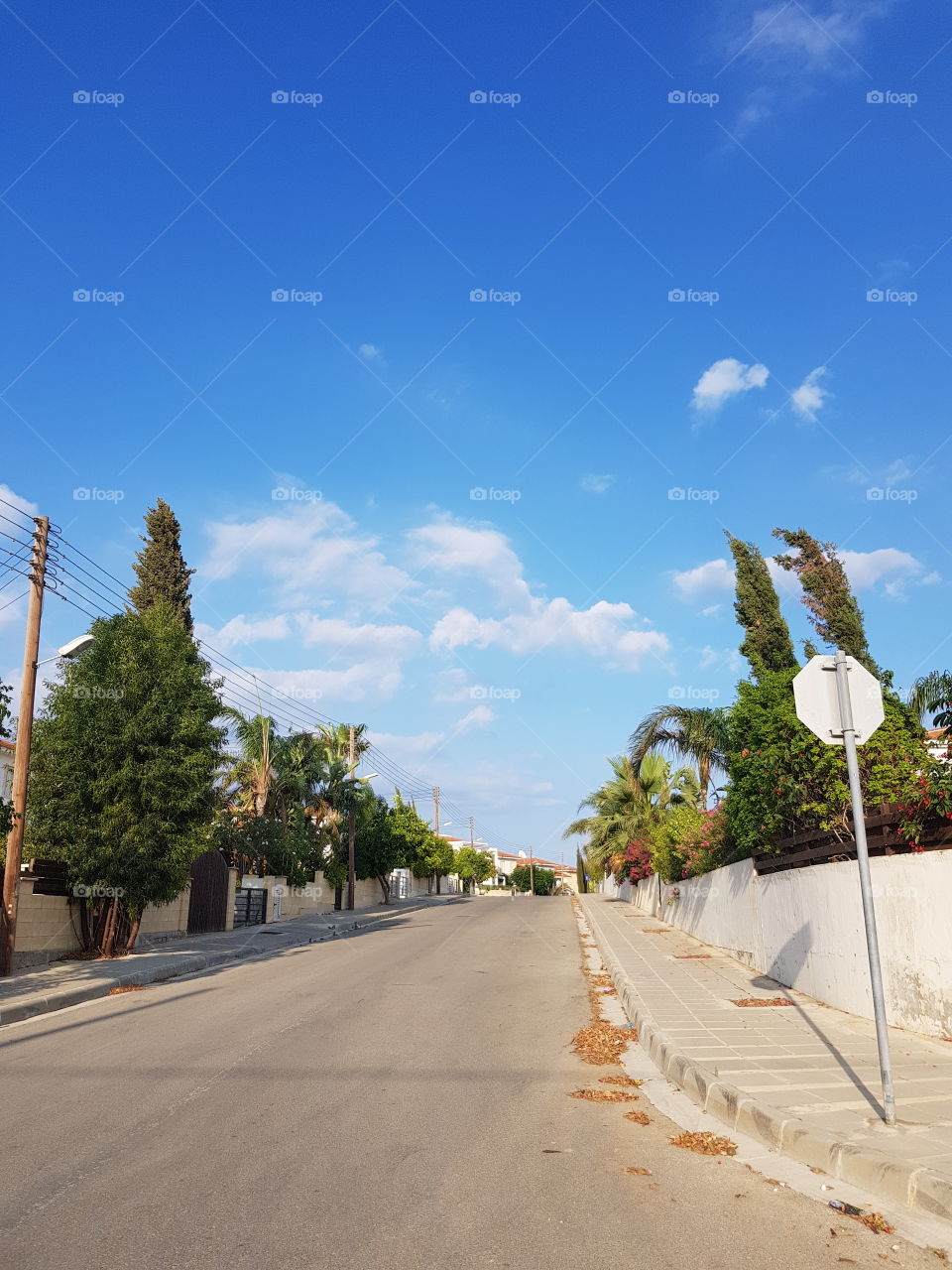 Типичная улица Кипра