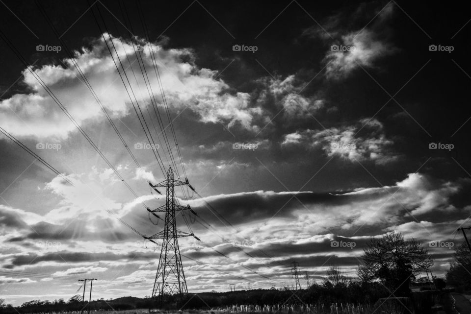 Pylon . Electricity