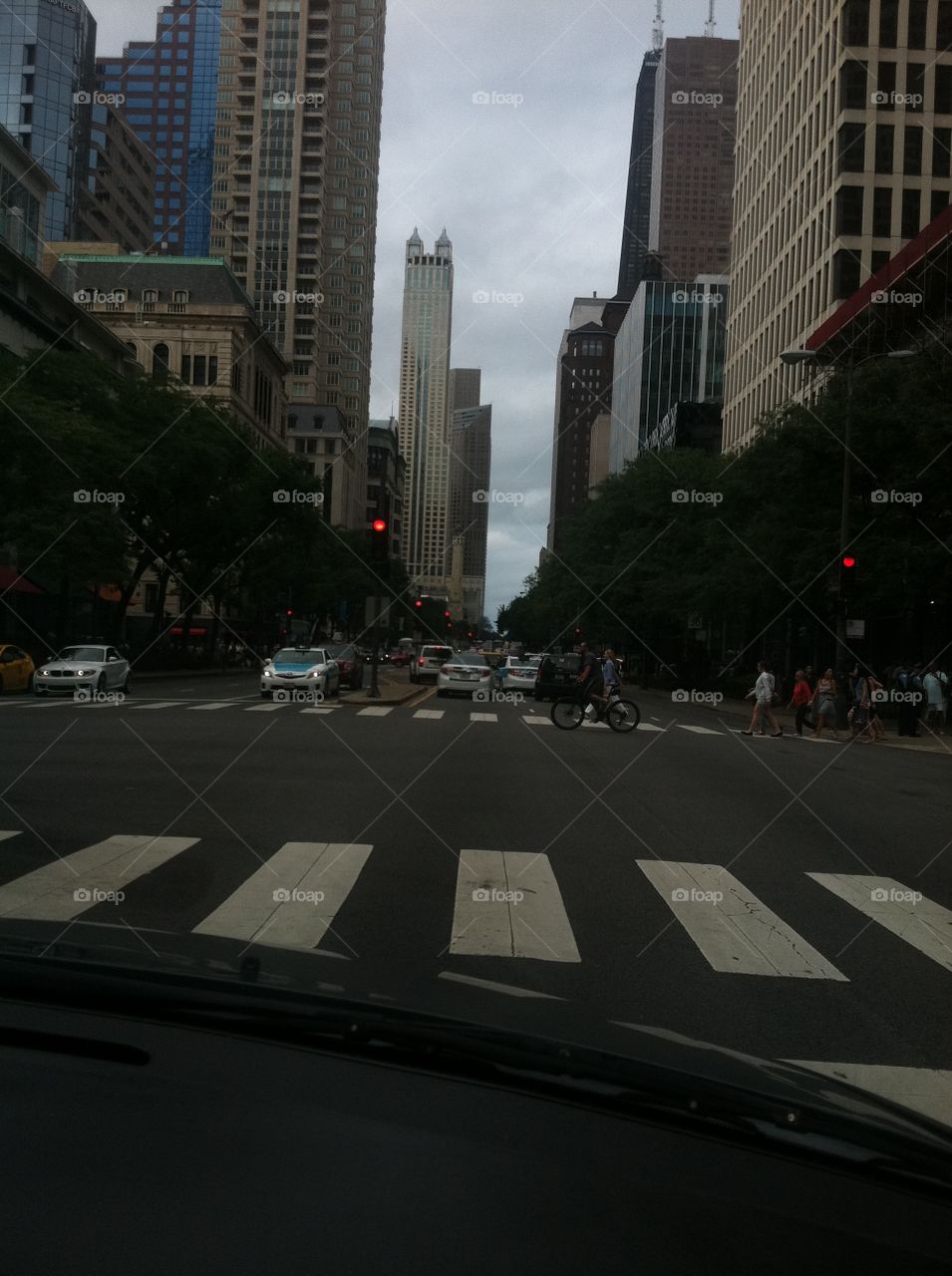 street view Chicago Michigan avenue