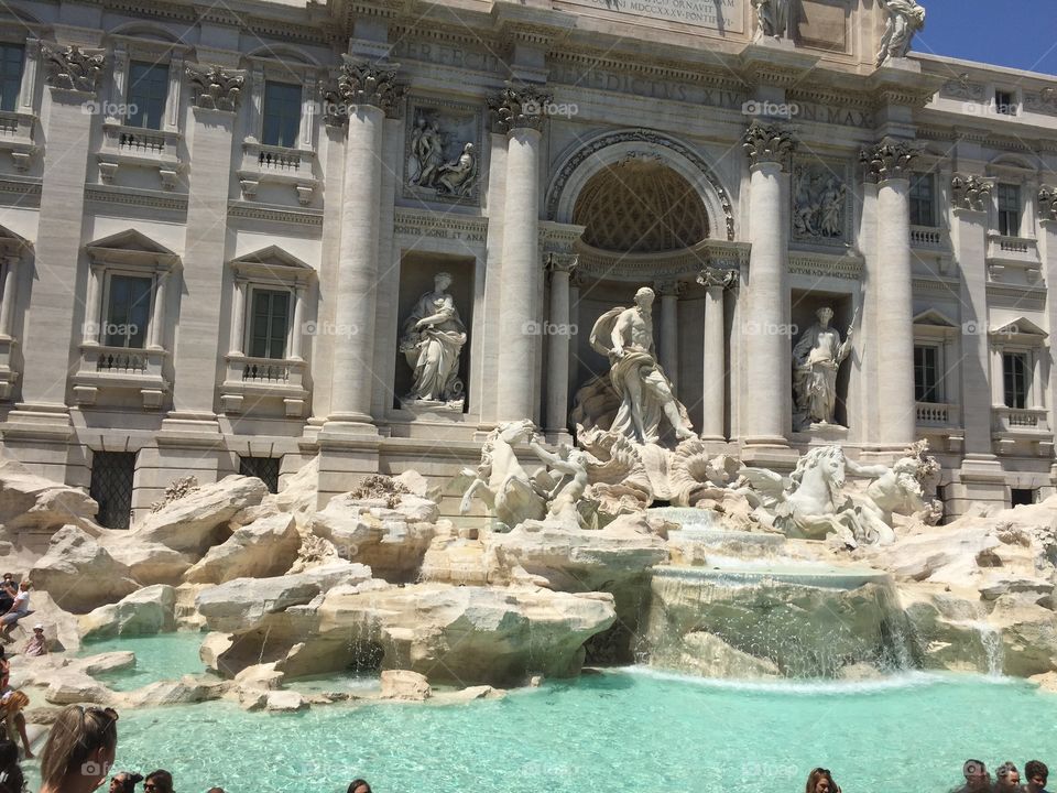 Trevi fountain