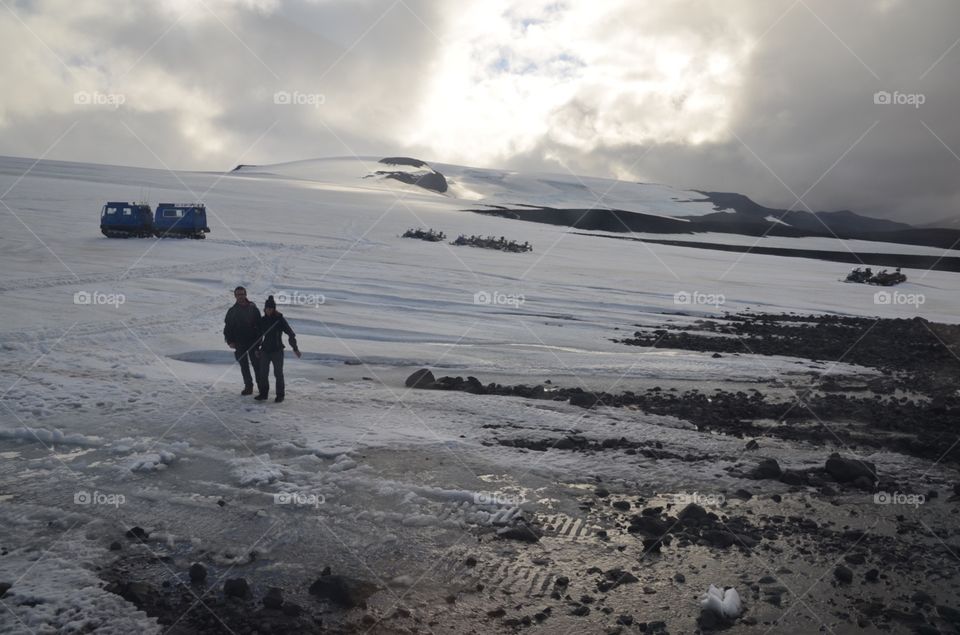 Water, Snow, Landscape, Seashore, Winter