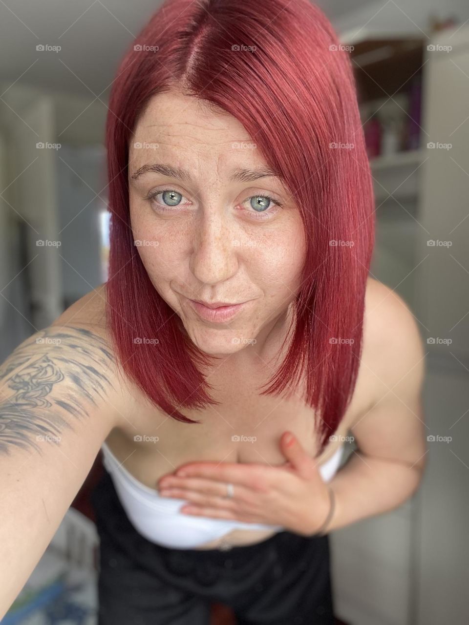 From a childhood of medication for bad acne I have to say I think I’m ok in my skin! It will never be perfect but then what is ‘perfect’😍