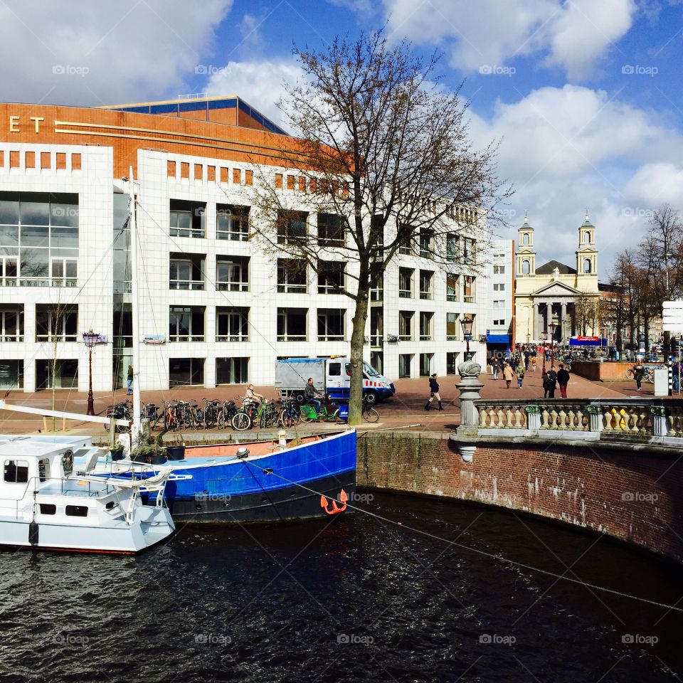 City Hall and Waterlooplein 