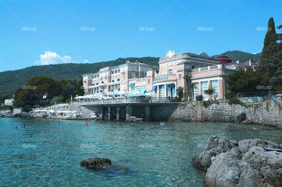 Opatija city From to Croatia