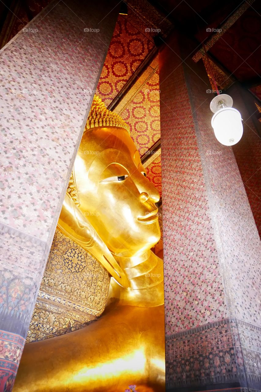 Reclining Buddha in Thailand 