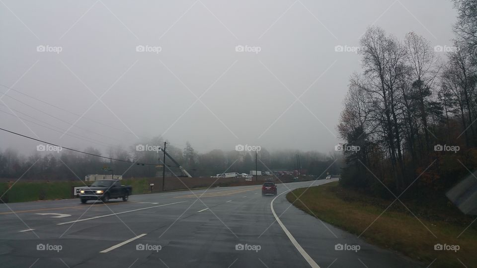 fog driving
